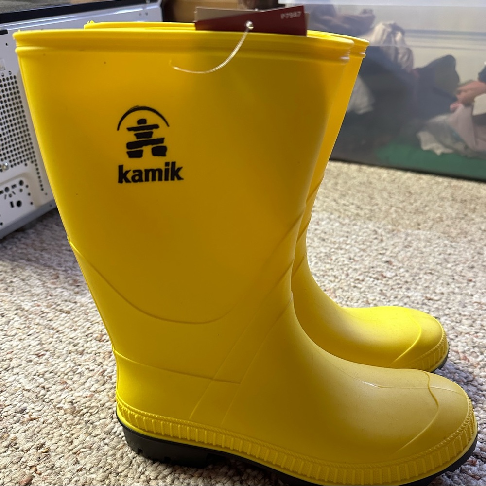 Yellow Rain Boots